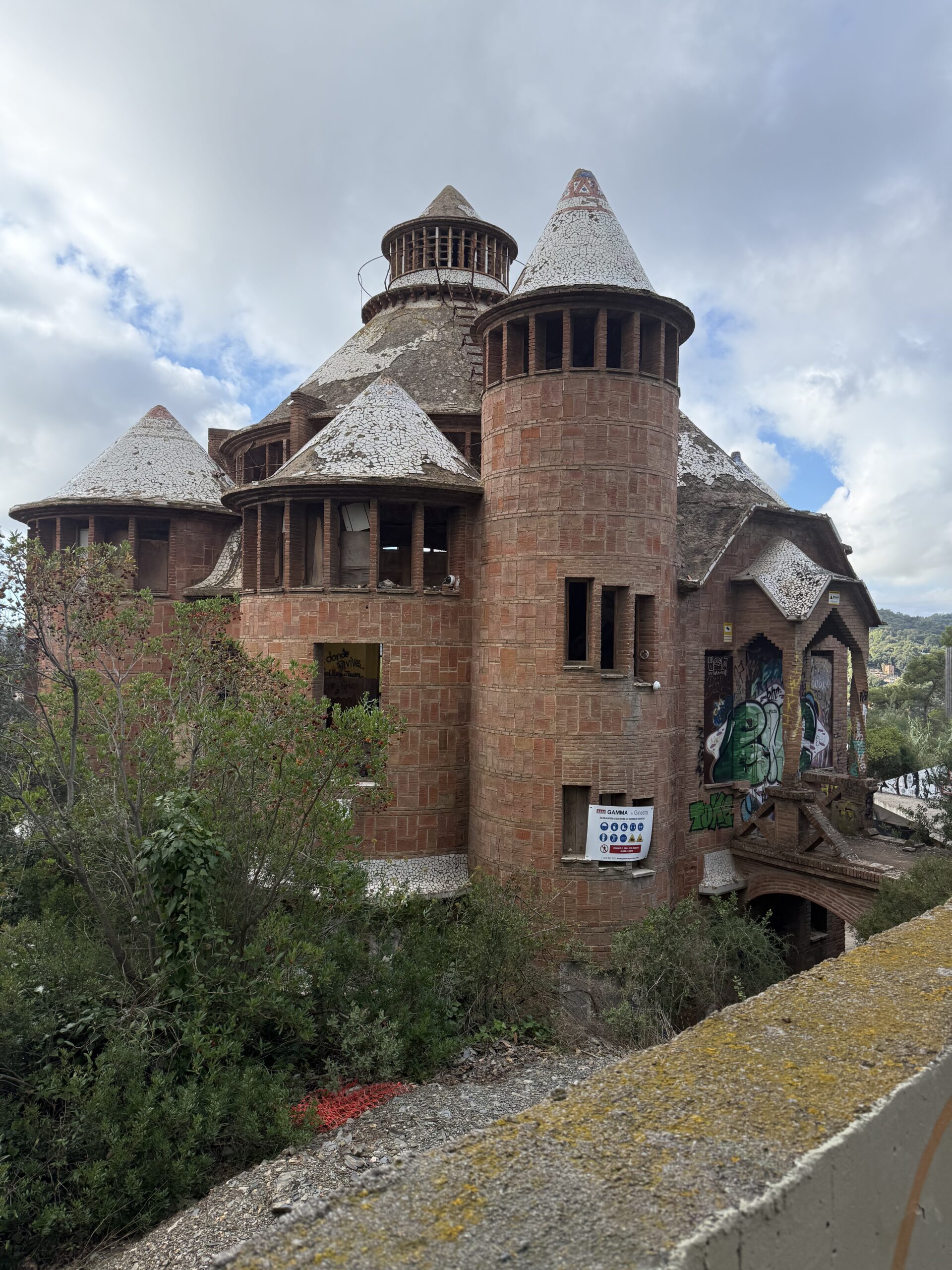 Sanatorio Antituberculoso antes de la restauración